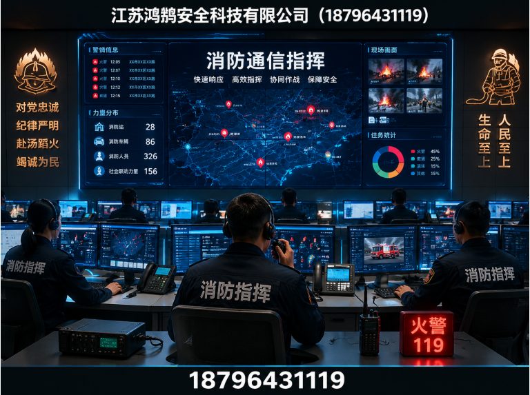 菏泽智慧消防系统展示图